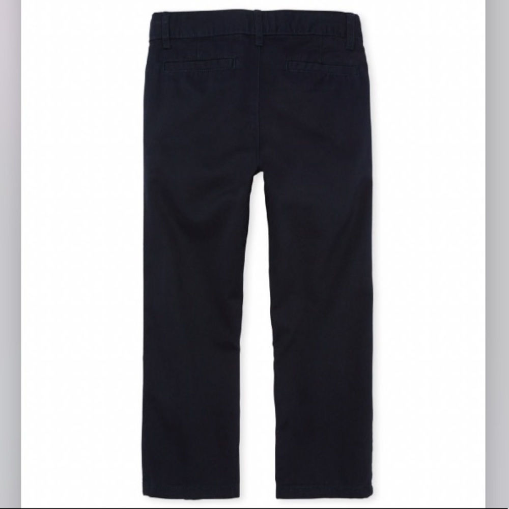 4/$12 Boys Uniform Chino Pants- Navy